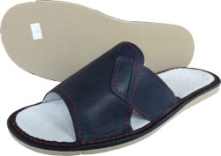 Męskie Kapcie Skórzane z Odkrytymi Palcami – Komfort, Styl i Polska Jakość