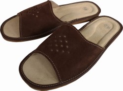 kapcie skórzane męskie