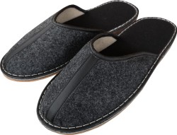 Męskie Kapcie Filcowe - Komfortowe i Ciepłe Pantofle Domowe, Produkt Polski