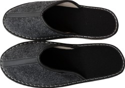 Męskie Kapcie Filcowe - Komfortowe i Ciepłe Pantofle Domowe, Produkt Polski