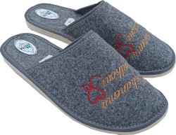 Kapcie damskie ciepłe „Kochanej Babci” – bardzo ciepłe filcowe kapcie polskie na zimę