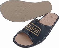 Stylowe skórzane pantofle męskie „DZIADEK SUPER” – komfort i elegancja w jednym