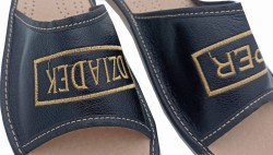 Stylowe skórzane pantofle męskie „DZIADEK SUPER” – komfort i elegancja w jednym