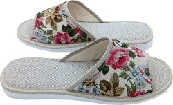 kapcie damskie lniane