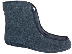 Ciepłe Bambosze Tatrzanki Filcowe Ocieplane Wełną z Zamkiem – Polski Komfort na Zimę