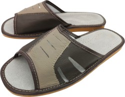 Kapcie męskie skórzane produkt polski