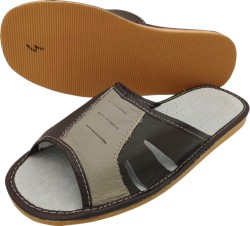 Kapcie męskie skórzane produkt polski