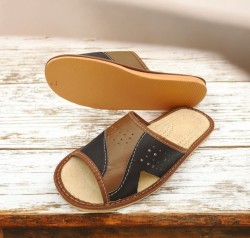 Skórzane kapcie męskie – komfort, który docenisz każdego dnia