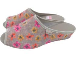 Komfortowe Kapcie Damskie Pantofle z Otwartymi Palcami -Produkt Polski