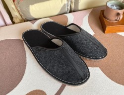 Męskie Kapcie Filcowe - Komfortowe i Ciepłe Pantofle Domowe, Produkt Polski