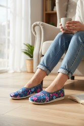 Polskie Kapcie Damskie Bambosze – Oddychające, Lekkie, Kolorowe