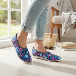 Polskie Kapcie Damskie Bambosze – Oddychające, Lekkie, Kolorowe