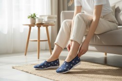 Bambosze damskie w kwiaty – wygodne kapcie z Polski