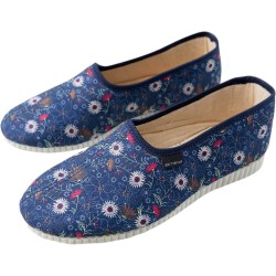 Bambosze damskie w kwiaty – wygodne kapcie z Polski
