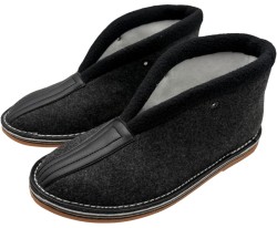 Kapcie Bambosze Męskie Ciepłe – Polski Produkt | Idealne na Zimę