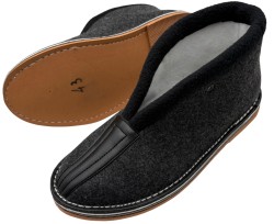 Kapcie Bambosze Męskie Ciepłe – Polski Produkt | Idealne na Zimę