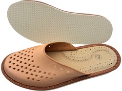 Kapcie Skórzane Męskie Naturalne – Oddychające, Lekkie i Wygodne | Polski Producent