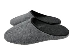 Kapcie męskie filcowe – polskie pantofle domowe, lekkie i wygodne