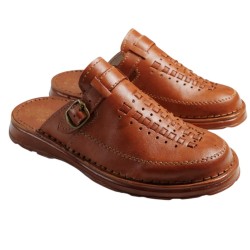 Klapki skórzane męskie – wygodne i trwałe | Komfortowe obuwie męskie ze skóry naturalnej