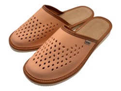 Polskie Klapki Skórzane Damskie BioKen – Naturalna Skóra, Komfort i Styl na Co Dzień