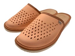 Polskie Klapki Skórzane Damskie BioKen – Naturalna Skóra, Komfort i Styl na Co Dzień