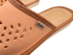 Polskie Klapki Skórzane Damskie BioKen – Naturalna Skóra, Komfort i Styl na Co Dzień