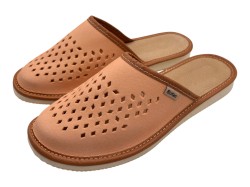 Polskie Klapki Skórzane Damskie BioKen – Naturalna Skóra, Komfort i Styl na Co Dzień