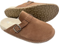 Klapki skórzane BioKen ORIGINAL Fusbet – polskie klapki profilowane ze skóry naturalnej