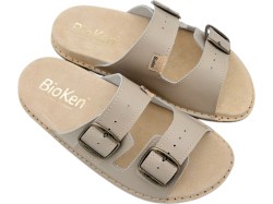 Klapki Skórzane BioKen ORIGINAL Fusbet Boho