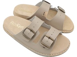 Klapki Skórzane BioKen ORIGINAL Fusbet Boho