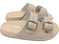 Klapki Skórzane BioKen ORIGINAL Fusbet Boho