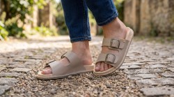 Klapki Skórzane BioKen ORIGINAL Fusbet Boho