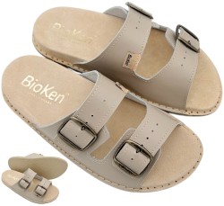 Klapki Skórzane BioKen ORIGINAL Fusbet Boho