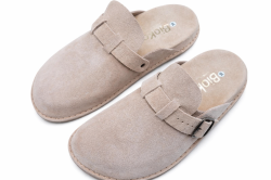 BioKen Klapki ORIGINAL Fusbet wygodne Zamszowe skóra naturalna