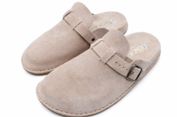 BioKen Klapki ORIGINAL Fusbet wygodne Zamszowe skóra naturalna