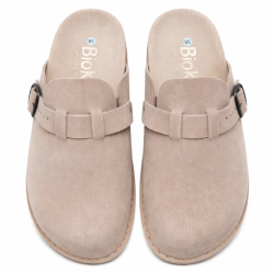 BioKen Klapki ORIGINAL Fusbet wygodne Zamszowe skóra naturalna