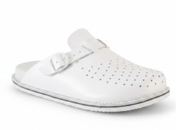 Klapki skórzane BioKen ORIGINAL Fusbet White Essence