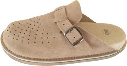 Klapki skórzane damskie BioKen ORIGINAL Fusbet – Desert Sienna