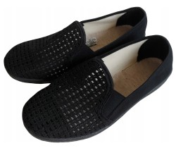 Wytrzymałe polskie tenisówki slip-on z certyfikatem BHP – antypoślizgowe i komfortowe obuwie do pracy i codziennego użytku