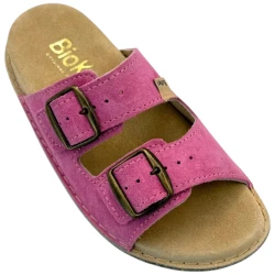 BioKen-EASE-Blush--Klapki-damskie-rozowe-zamszowe-odkryte-palce.webp