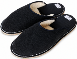 Bardzo Ciepłe Kapcie Męskie Filcowe – Polskie, Zimowe